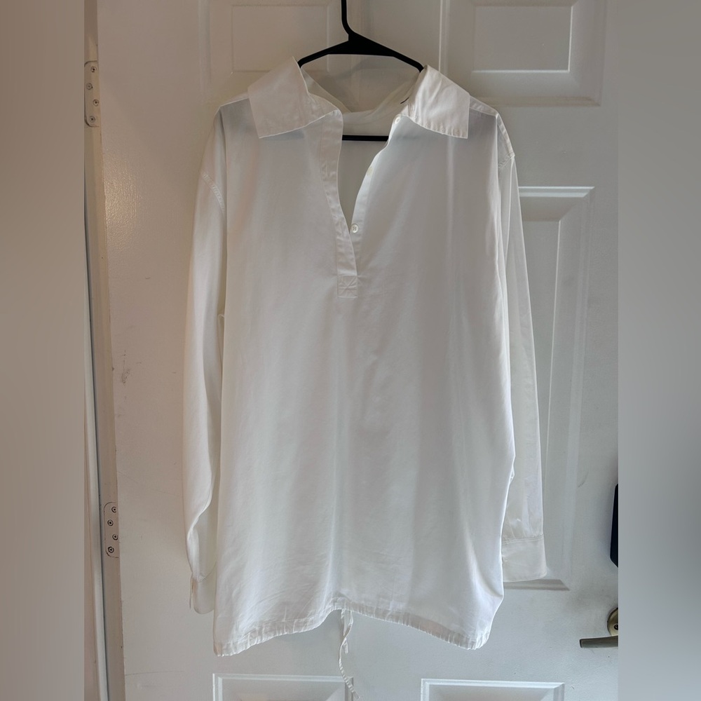 Dries Van Noten White Cotton Shirt